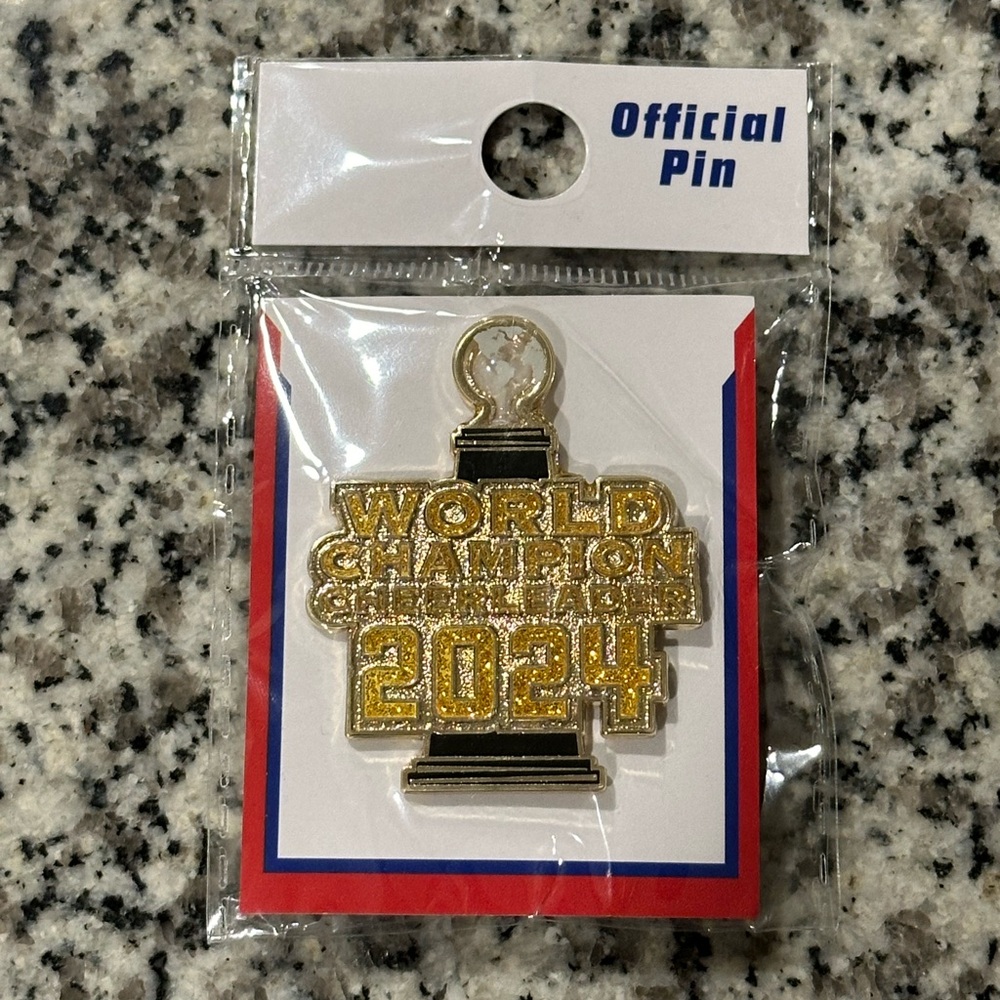 2024 World Champion Cheerleader Pin